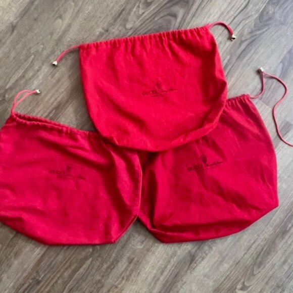 GUCCI Vintage 1985 Accessory Collection Drawstring Dust Bag Made in Italy Pick 1 - Picture 7 of 8